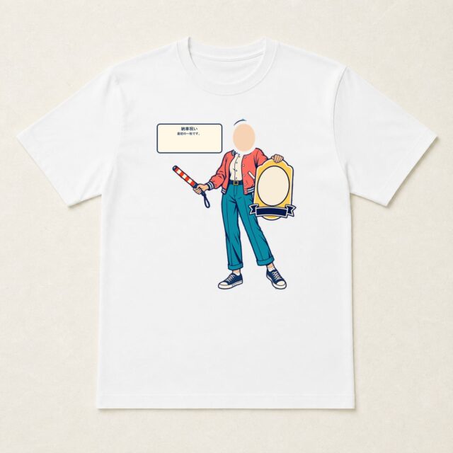 顔写真でつくる納車祝いTシャツ「最初の一枚です。」