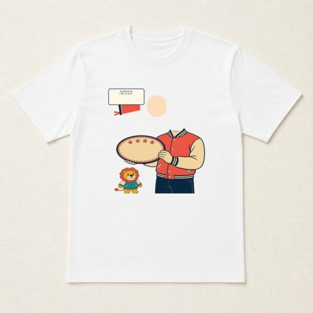 顔写真でつくる成人祝いTシャツ「二十歳、はじめます。」