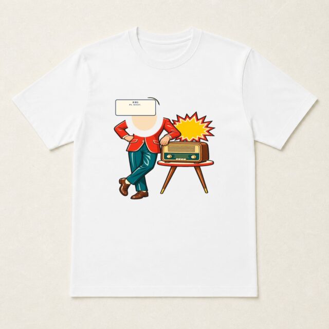 顔写真でつくる会社創立祝いTシャツ「声を、合わせます。」