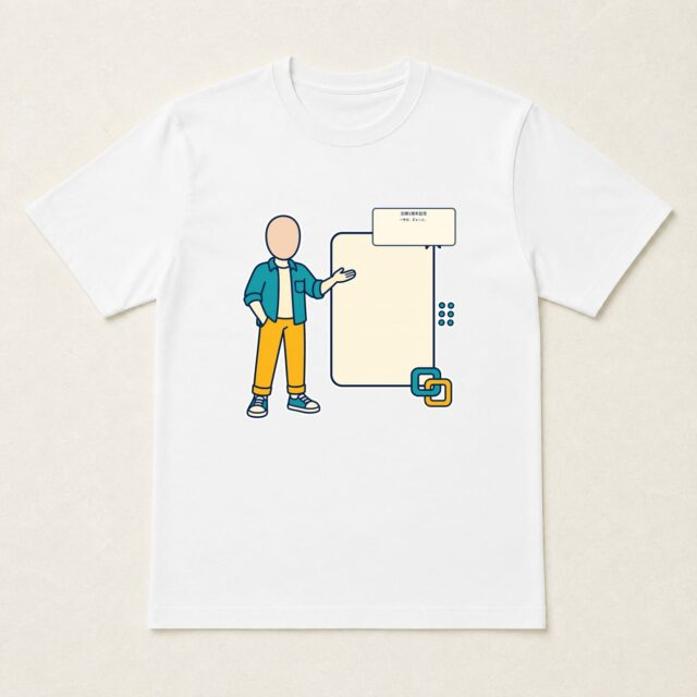顔写真でつくる交際1周年記念Tシャツ「一年分、ぎゅっと。」