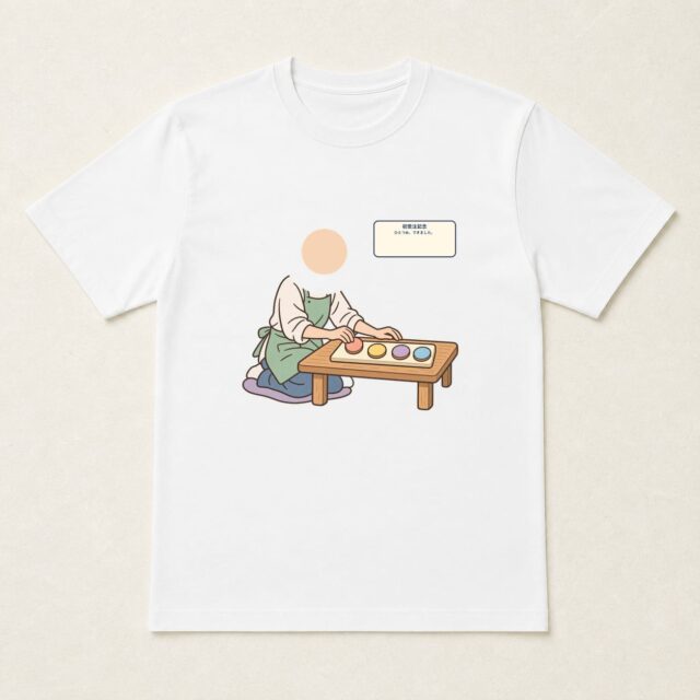 顔写真でつくる初受注記念Tシャツ「ひとつめ、できました。」