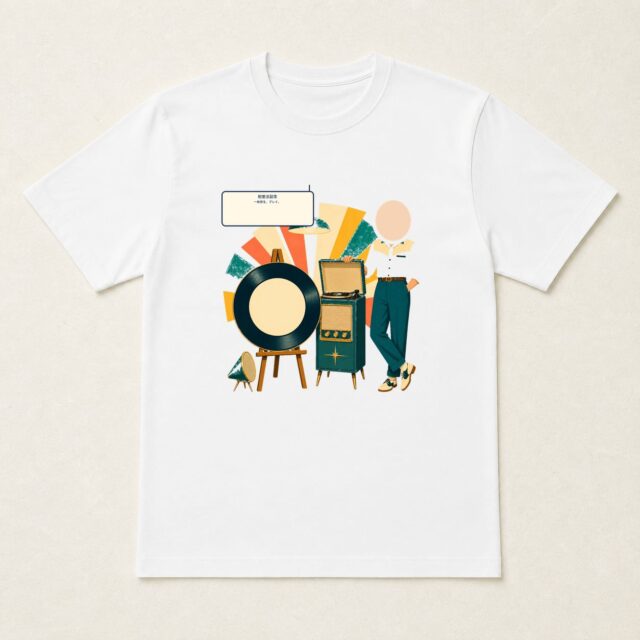 顔写真でつくる初受注記念Tシャツ「一枚目を、プレイ。」