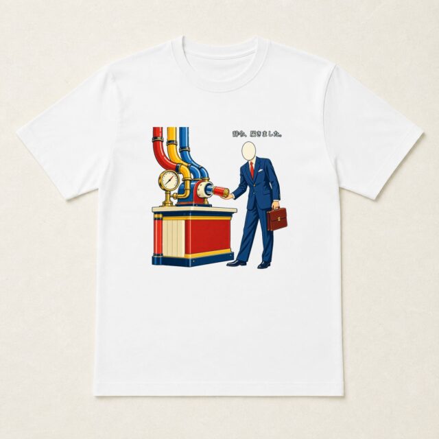 顔写真でつくる昇進祝いTシャツ「辞令、届きました。」