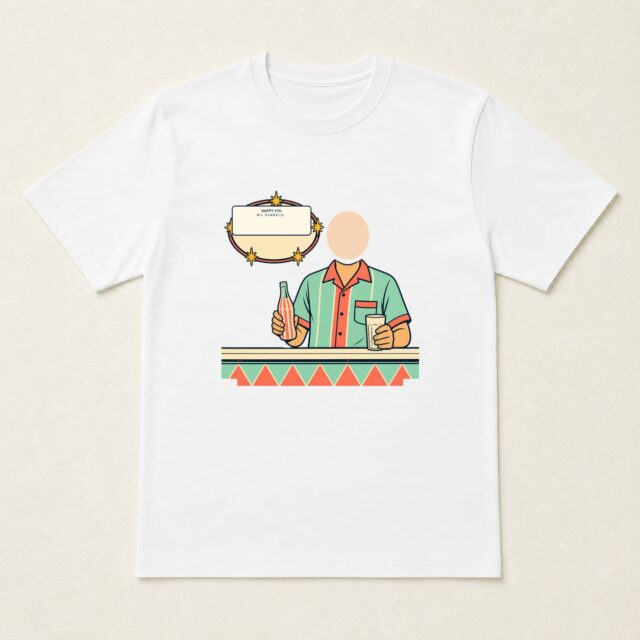 顔写真でつくる七五三Tシャツ「五つ、きらめきました。」