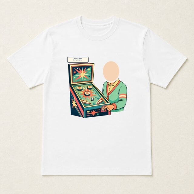 顔写真でつくる卒寿Tシャツ「押して、はじまる。」