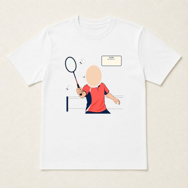 顔写真でつくる卒寿Tシャツ「三羽、返します。」