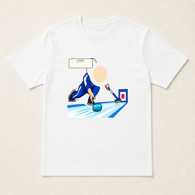 顔写真でつくる店舗10周年Tシャツ「滑らせ、届けました。」