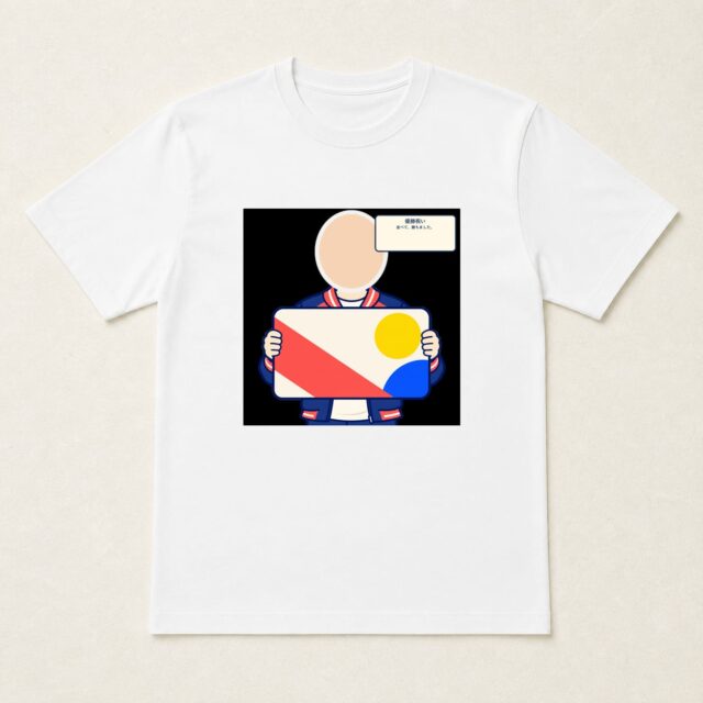 顔写真でつくる優勝祝いTシャツ「並べて、勝ちました。」